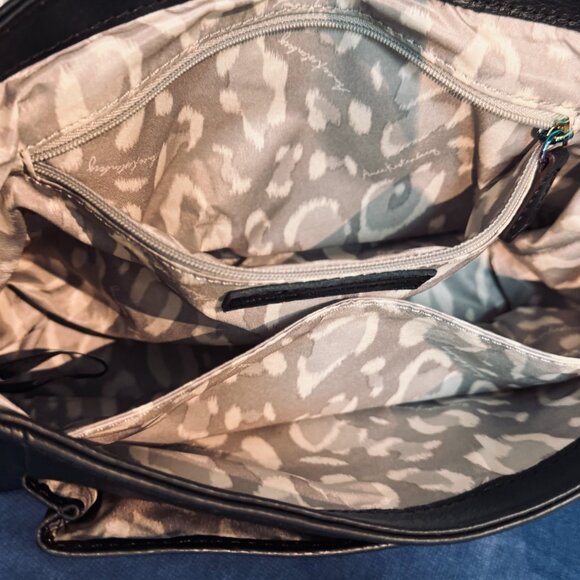 AIMEE KESTENBERG All For Love Crossbody - Black Leather with Rainbow Hardware - Picture 16 of 16